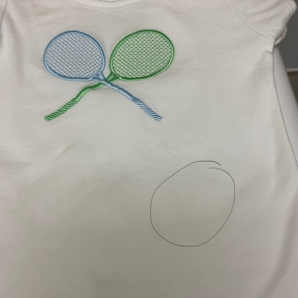 COPY - TBBC tennis top - Picture 3 of 4